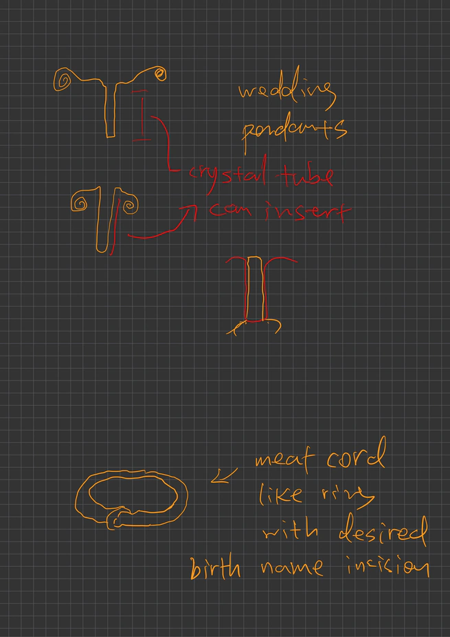 sketchbook for ornamental accessories (ipadsketchbook001)